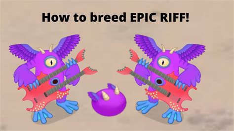 Epic Riff My Singing Monsters Wiki. . Msm how to breed riff